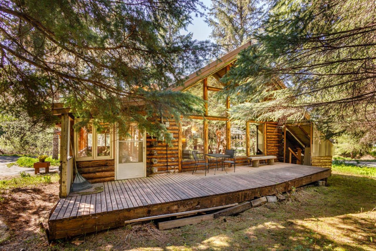 Alpine Meadows Log Cabin Girdwood Eksteriør bilde
